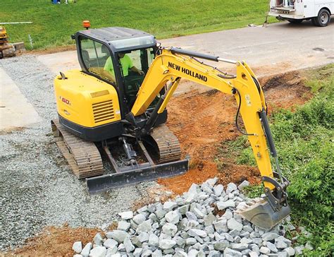 who makes new holland excavators